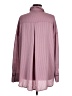 Hudson Gray 100% Polyester Solid Pink Long Sleeve Blouse Size M - photo 2