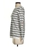 Renee C. Stripes Silver Pullover Sweater Size S - photo 5