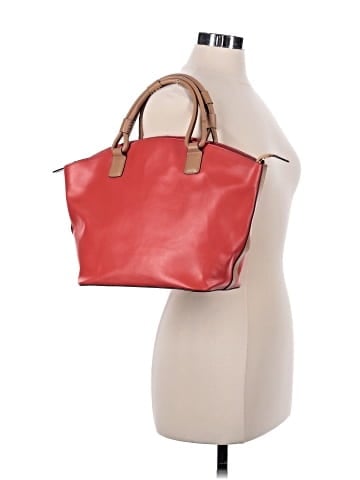 Charles Jourdan Leather Satchel (view 2)