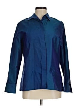 Coldwater Creek Long Sleeve Silk Top (view 1)