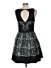 Taylor Graphic Black Cocktail Dress Size 8 - photo 2
