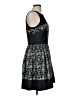 Taylor Graphic Black Cocktail Dress Size 8 - photo 4