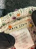 Main Strip 100% Acrylic Tweed Ivory Pullover Sweater Size S - photo 8