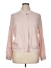 Juicy Couture 100% Polyester Solid Pink Jacket Size XL - photo 1