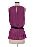 Ann Taylor 100% Polyester Purple Sleeveless Blouse Size 4 - photo 2