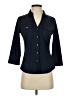 J. McLaughlin Blue 3/4 Sleeve Blouse Size XS - photo 1
