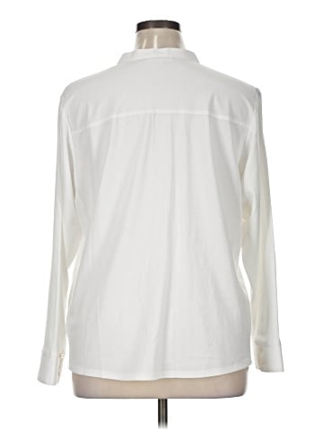 Calvin Klein Long Sleeve Button-Down Shirt (view 2)