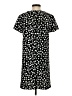 Mango Polka Dots Black Casual Dress Size 4 - photo 2