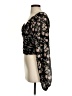 Free People 100% Polyester Black Long Sleeve Blouse Size S - photo 5