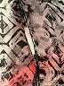 Gloria Vanderbilt Animal Print Silver 3/4 Sleeve Blouse Size XL - photo 8
