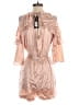 Rachel Zoe 100% Silk Pink Romper Size 4 - photo 2