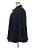 Tommy Hilfiger 100% Polyester Solid Black Long Sleeve Blouse Size 2X - photo 5