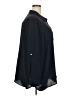 Tommy Hilfiger 100% Polyester Solid Black Long Sleeve Blouse Size 2X - photo 4