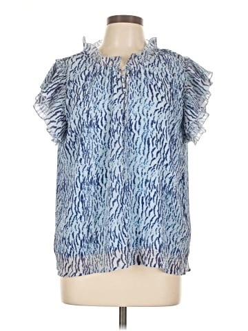 Central Park West Short Sleeve Blouse (view 1)
