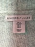 Sincerely Jules Silver Sweater Vest Size S - photo 7