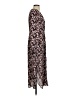 Vince. 100% Polyester Print Brown Casual Dress Size 00 - photo 4