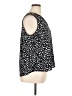 Les Serein 100% Polyester Polka Dots Black Sleeveless Blouse Size XL - photo 4