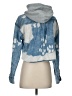 American Eagle Outfitters 100% Cotton Hearts Blue Denim Jacket Size S - photo 2