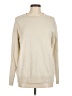 Nordstrom Solid Ivory Turtleneck Sweater Size M - photo 1