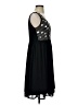 Madison 100% Polyester Stars Black Cocktail Dress Size S - photo 4