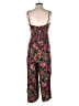 American Eagle Outfitters 100% Viscose Tropical Black Jumpsuit Size S - photo 2