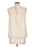Max Studio 100% Polyester Ivory Sleeveless Blouse Size L - photo 2