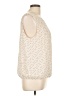 Max Studio 100% Polyester Ivory Sleeveless Blouse Size L - photo 4