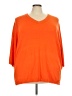 Fransa Orange Pullover Sweater Size EU 50 / US 18-20 - photo 1