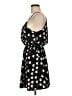 Max C 100% Polyester Hearts Black Casual Dress Size M - photo 5