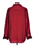 Chico's Burgundy 3/4 Sleeve Button-Down Shirt Size Lg (2) - photo 2