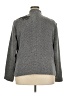 Coldwater Creek Graphic Gray Blazer Size 2X - photo 2