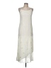 Papillon 100% Rayon Ivory Casual Dress Size M - photo 1
