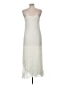 Papillon 100% Rayon Ivory Casual Dress Size M - photo 2