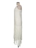 Papillon 100% Rayon Ivory Casual Dress Size M - photo 5