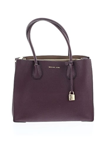 MICHAEL Michael Kors Leather Satchel (view 1)