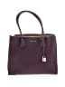 MICHAEL Michael Kors Purple Leather Satchel One size - photo 1