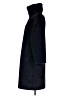 Free People 100% Polyester Black Blue Coat Size XS - photo 5
