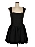 Zara Solid Black Cocktail Dress Size M - photo 1