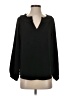 J.Crew 100% Polyester Black Long Sleeve Blouse Size XS - photo 1