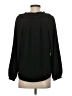 J.Crew 100% Polyester Black Long Sleeve Blouse Size XS - photo 2