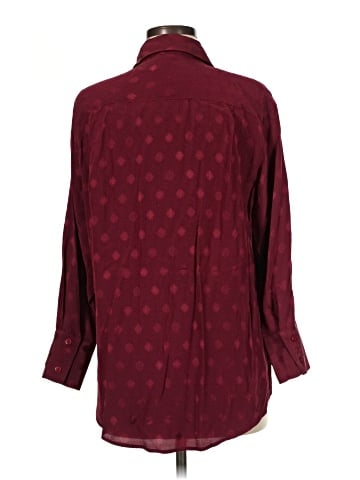 Donna Karan Intimates 3/4 Sleeve Button-Down Shirt (view 2)