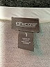 Chico's Ivory Long Sleeve Blouse Size Med (1) - photo 7