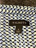 Talbots Houndstooth Blue Long Sleeve Blouse Size L - photo 7