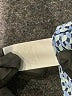 Talbots Houndstooth Blue Long Sleeve Blouse Size L - photo 8