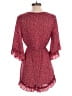 Shein 100% Polyester Hearts Red Romper Size S - photo 2