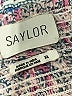 Saylor 100% Cotton Paisley Blue Cocktail Dress Size XL - photo 7
