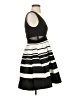 Xscape 100% Polyester Stripes Black Cocktail Dress Size 0 - photo 4