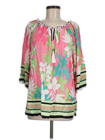 Ruby Rd. 3/4 Sleeve Blouse (view 1)