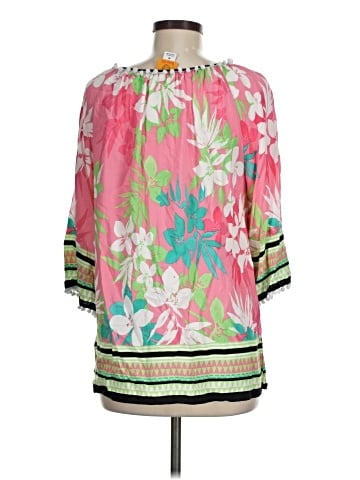 Ruby Rd. 3/4 Sleeve Blouse (view 2)