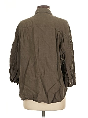 Jenni Kayne 3/4 Sleeve Button-Down Shirt (view 2)